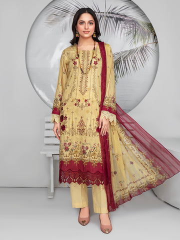 Rida Summer Digitally Printed Lawn Vol-1621- D-04
