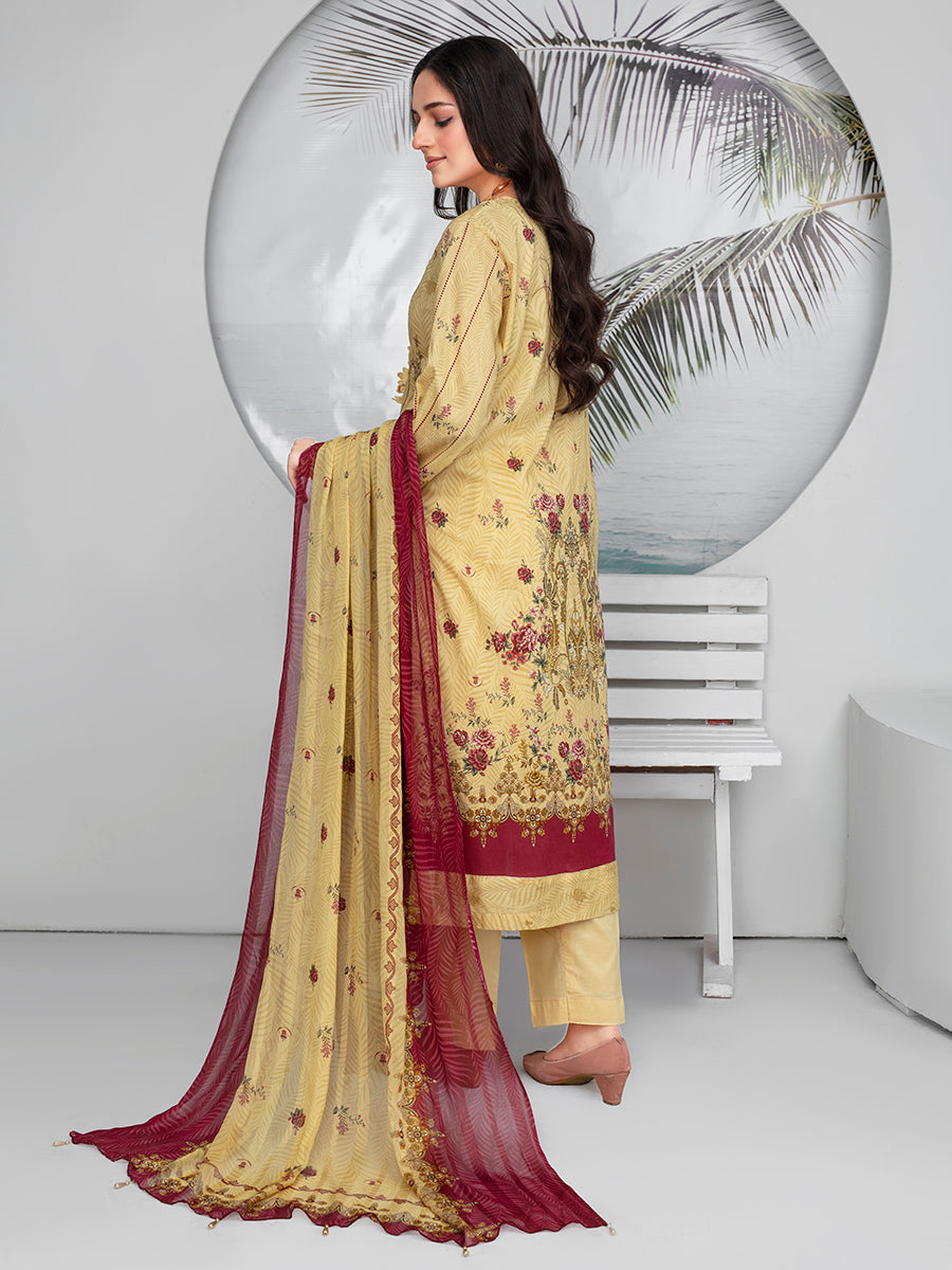 Rida Summer Digitally Printed Lawn Vol-1621- D-04