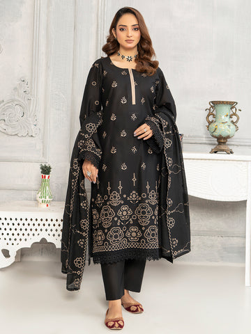 Jugni Summer ChikanKari Lawn Vol-297- D-06