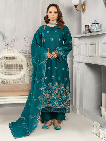 Jugni Summer ChikanKari Lawn Vol-297- D-07