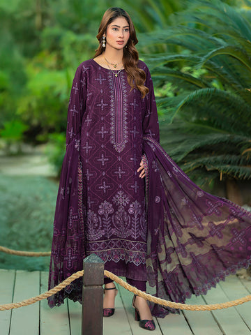 Afsanay Summer Karandi Lawn Vol-290- D-02