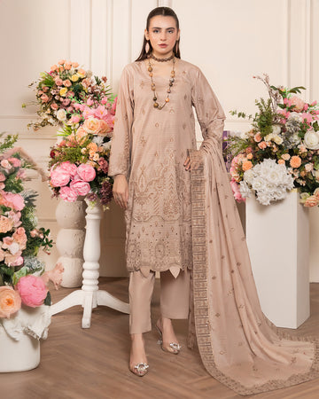 Amrish - Bana Doriya EMB Lawn - 3Pc - Vol-580- D-05