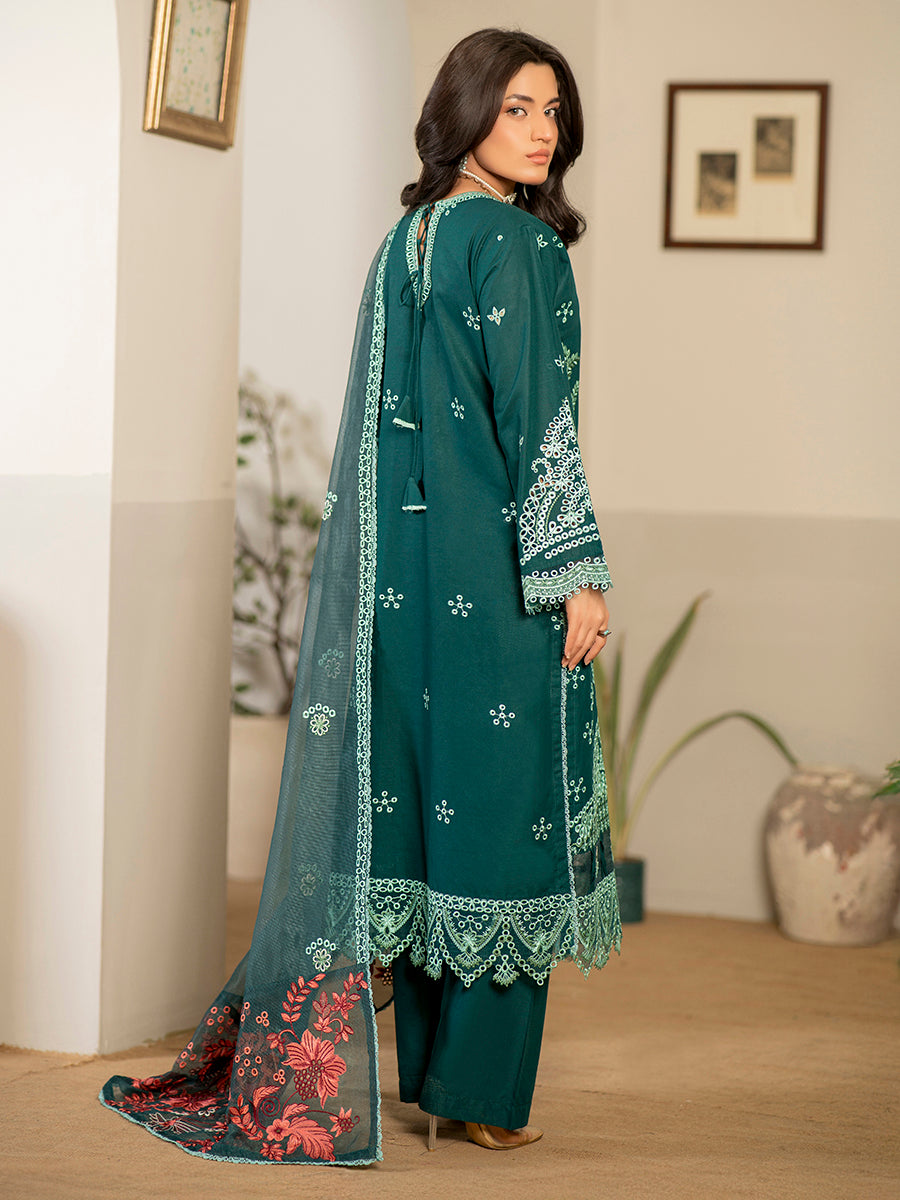 Kashish Fully Emb Lawn Vol-300- D-02