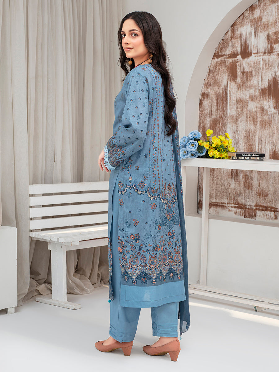 Rida Summer Digitally Printed Lawn Vol-1621- D-07