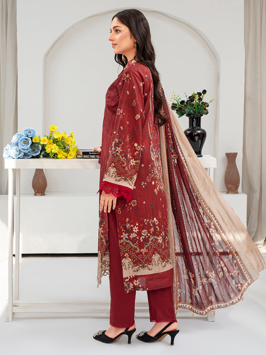 Rida Summer Digitally Printed Lawn Vol-1621- D-03