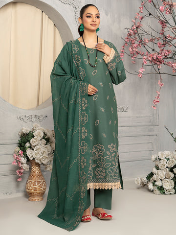 Jugni Summer ChikanKari Lawn Vol-297- D-05