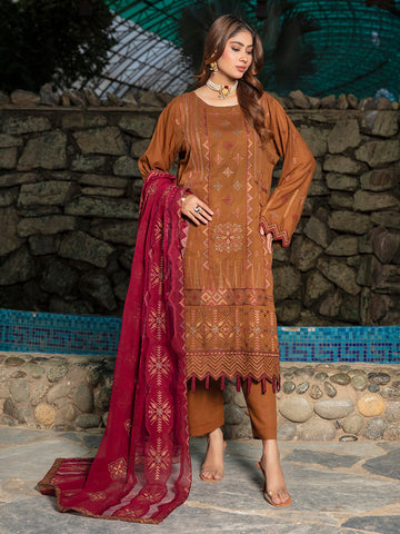 Afsanay Summer Karandi Lawn Vol-290- D-06