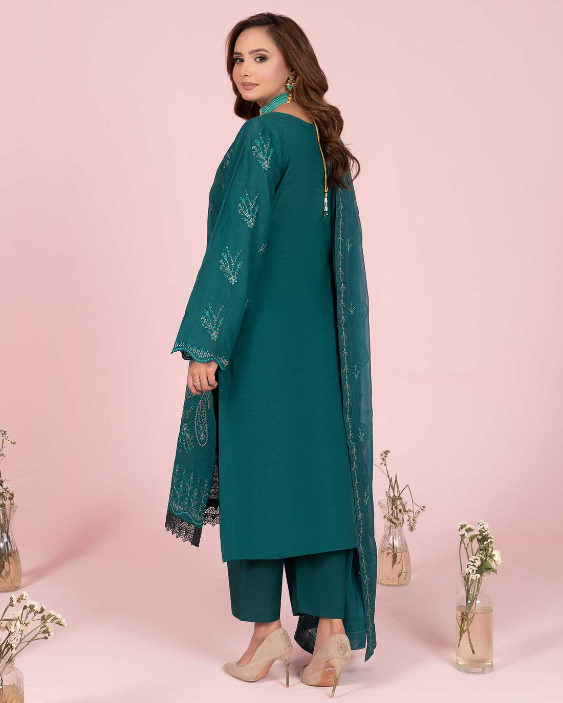 Payrahan - EMB Bana Doriya Lawn - 3Pc - Vol-574- D-04