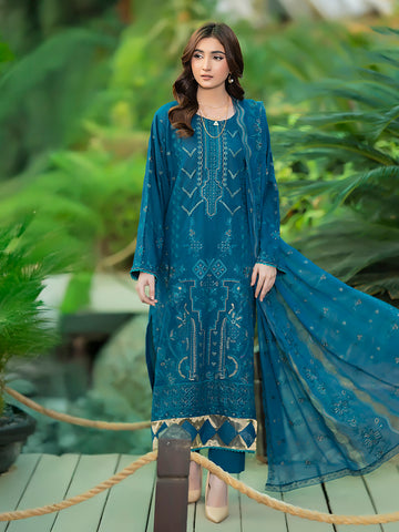 Afsanay Summer Karandi Lawn Vol-290- D-01